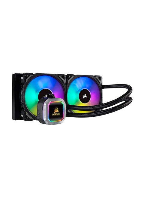 Hydro Series H100i RGB PLATINUM 240mm Liquid CPU Cooler | CW-9060039-WW Blue