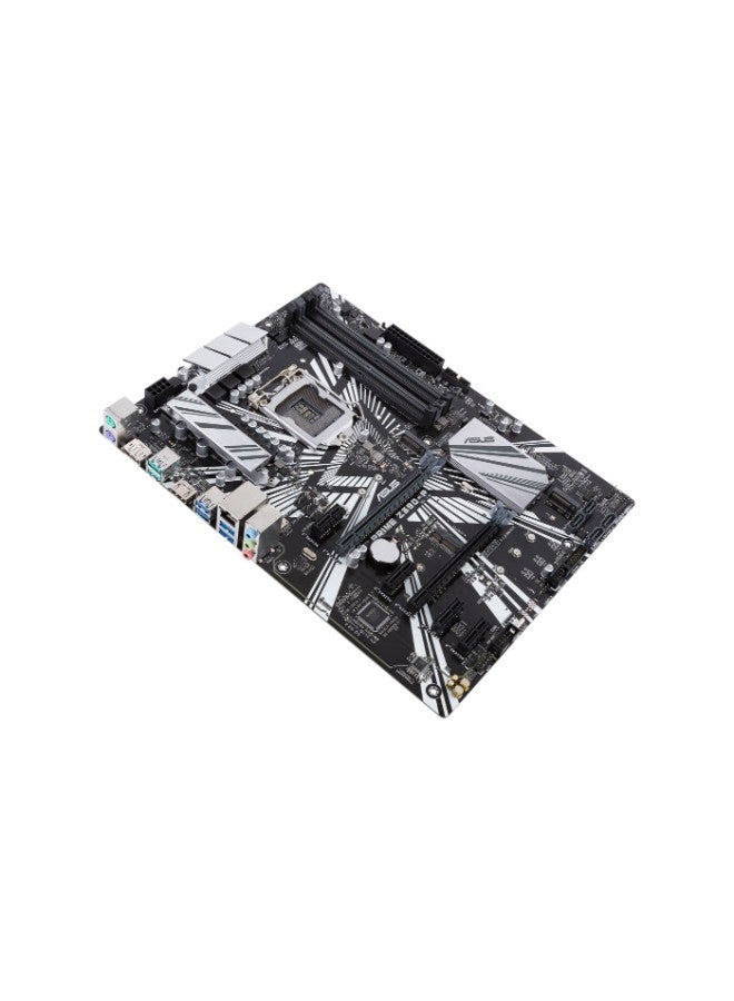 ASUS - Prime Z390-P Gaming Motherboard Black/Grey - Image 1
