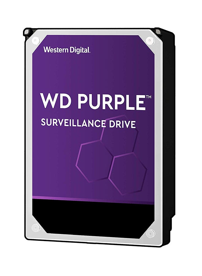 WD - Surveillance Internal Hard Disk Drive 8 TB (5400 RPM Class, SATA 6 Gb/s, 128MB Cache, 3.5-Inch) Purple - Image 1