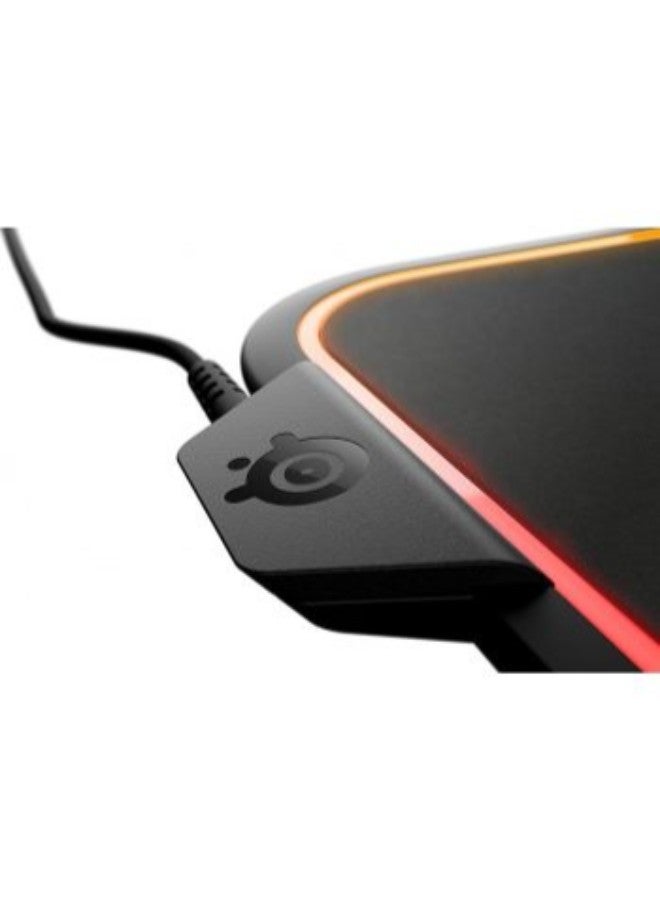 steelseries - Steelseries QcK Prism Gaming Mouse Pad 360-Degree 12 Zone Prism RGB Illumination - Image 1