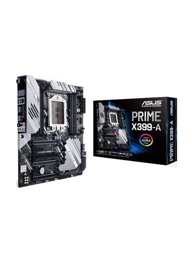 ASUS - Prime X399-A AMD Socket TR4 EATX Compatible Motherboard Black - Image 1
