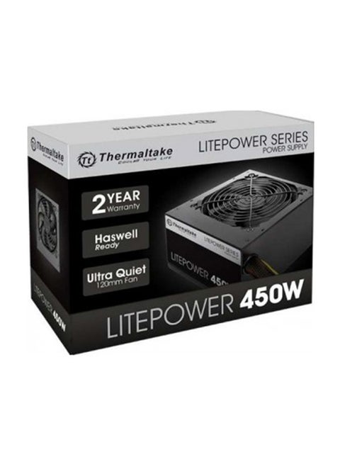 450W Ultra Quiet Non Modular Power Supply Unit Black