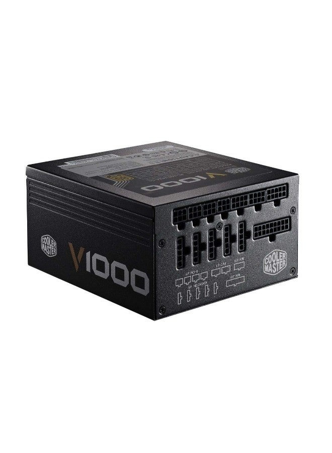 COOLER MASTER V1000 Full Modular Power Supply Unit Black - Image 3