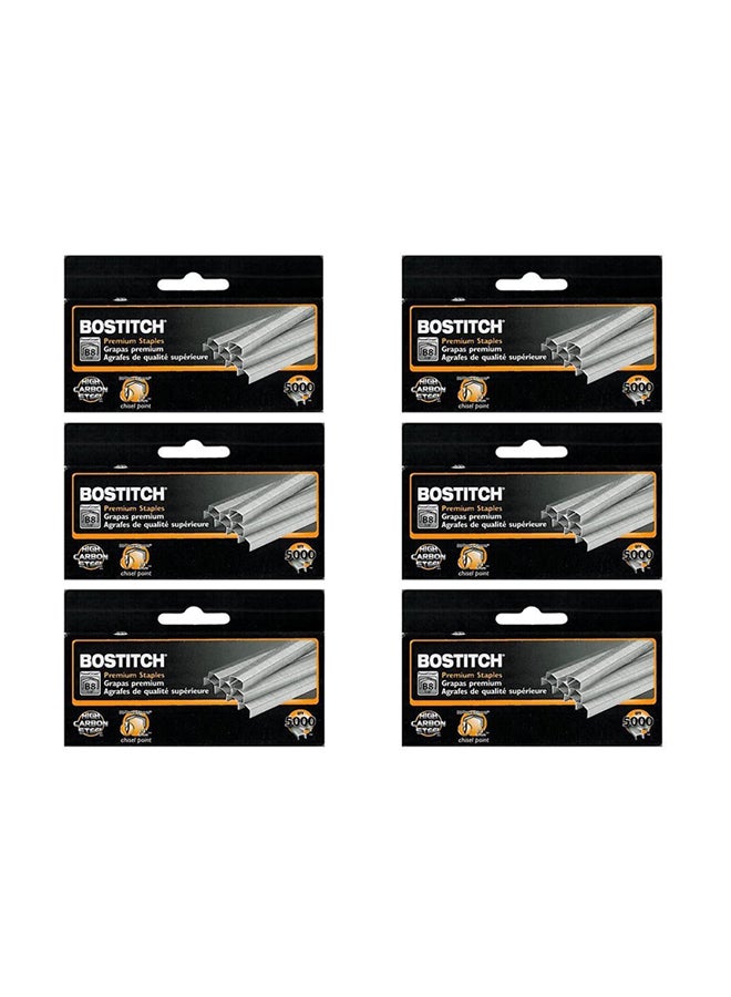 بوستيتش أوفيس حزمة دبابيس تاجية قوية B8 ممتازة مكونة من 6 قطع متعدد الألوان