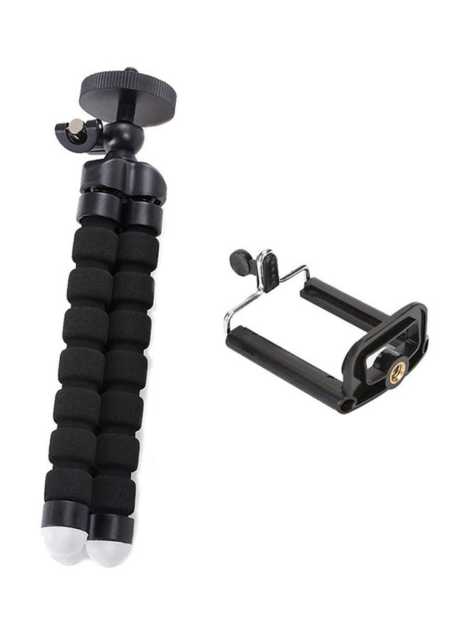 eCostConnection Universal Tripod Flexible Mount For iPhone Black - Image 1
