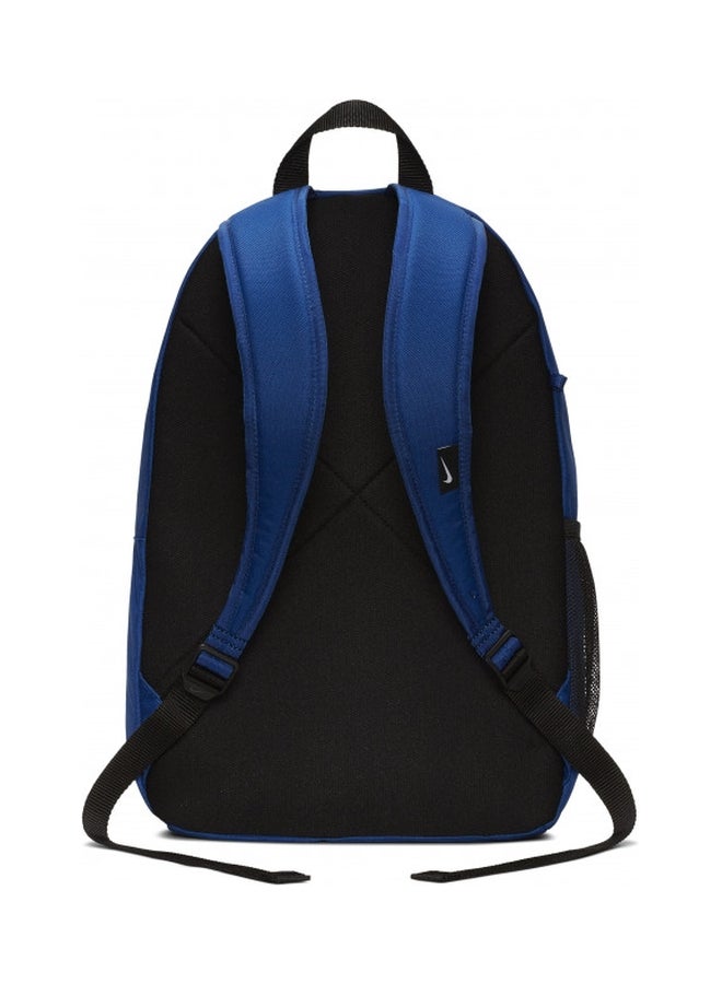 Zipper Closure Backpack Navy/Red
