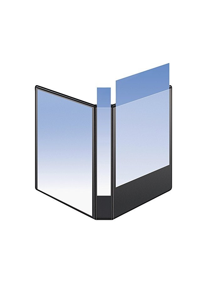 Business Source 2-Inch Round Ring View Binder  - Image 3