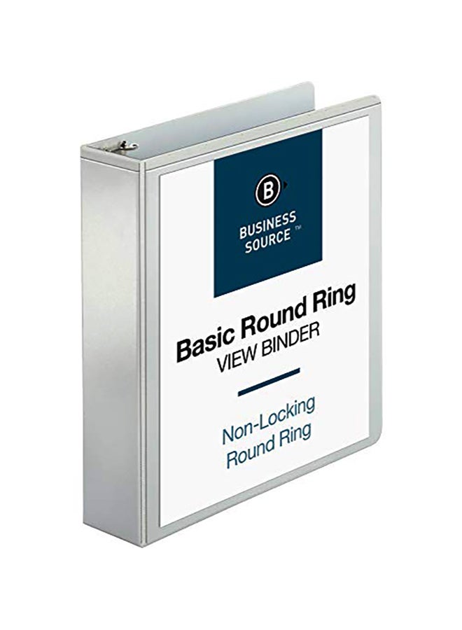 Business Source 2-Inch Round Ring View Binder  - Image 1