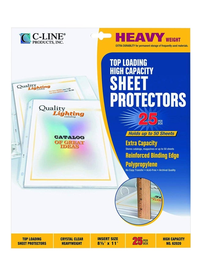 C-Line High-Capacity Sheet Protectors  - Image 1
