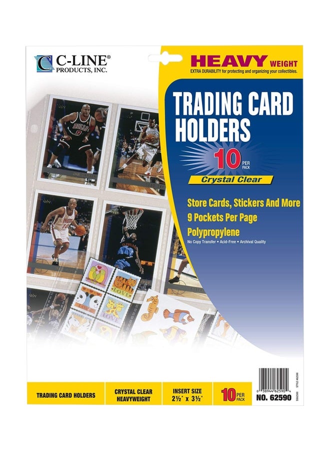 C-Line - Collector'S Edition Trading Card Holder Pages - Image 1