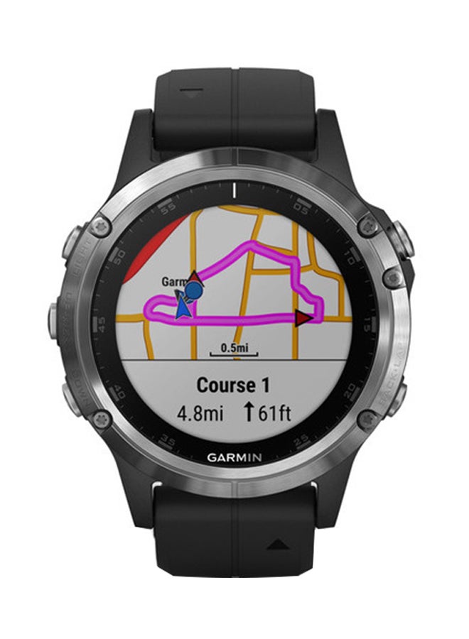 GARMIN Fenix 5 Plus Smartwatch Black  - Image 1
