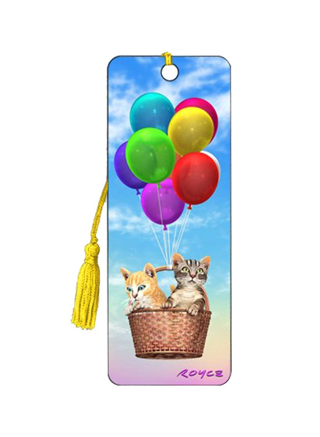 Kitty Up 3D Bookmark