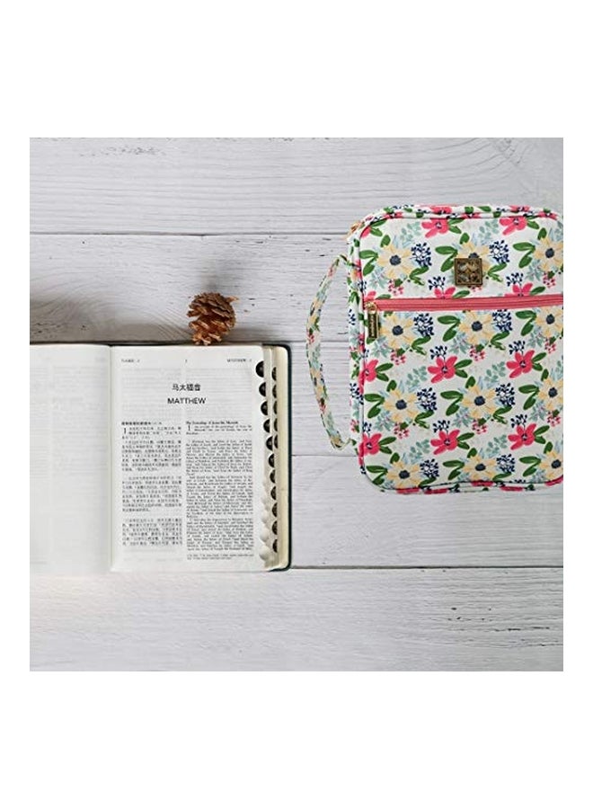 Mary Square Amelia Floral Printed Bible Cover - Image 2