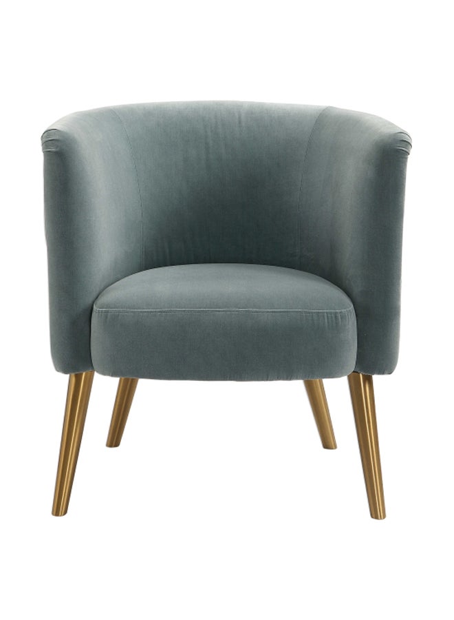 Uttermost Haider Accent Chair Blue 28x31x28inch  - Image 1