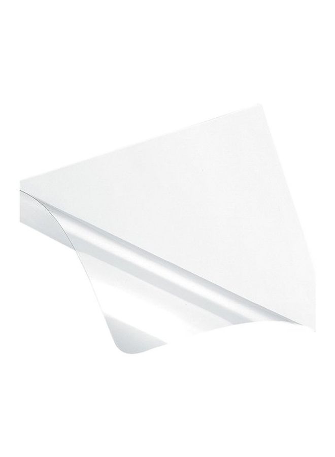 Fellowes 100-Piece Recyclable Binding Cover Set Clear/Blue/Red  - Image 2