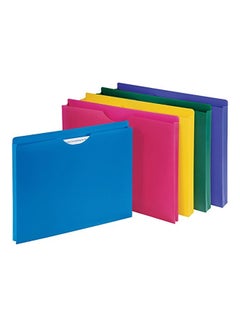 Sparco File Folder, Poly, Letter, 10-Pack, Assorted (Spr44435)  - Image 2