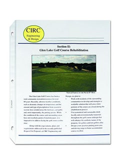 C-Line 50-Piece Top Loading Poly Sheet Protector Clear 