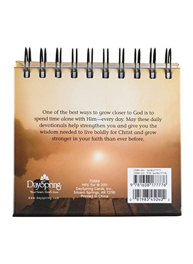 Dayspring Billy Graham Wisdom For Each Day Flip Calendar Brown - Image 2