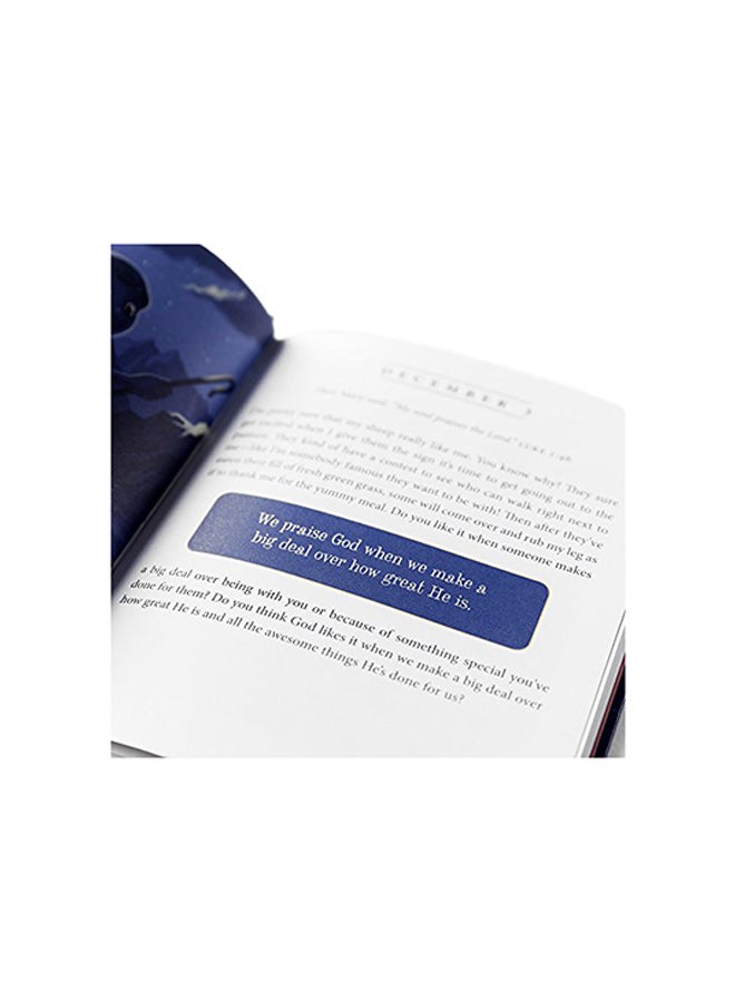 Dayspring The Shepherd On The Search Advent Book, Blue (60946) - Image 3