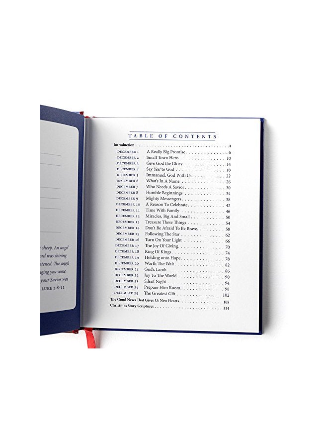 Dayspring The Shepherd On The Search Advent Book, Blue (60946) - Image 2