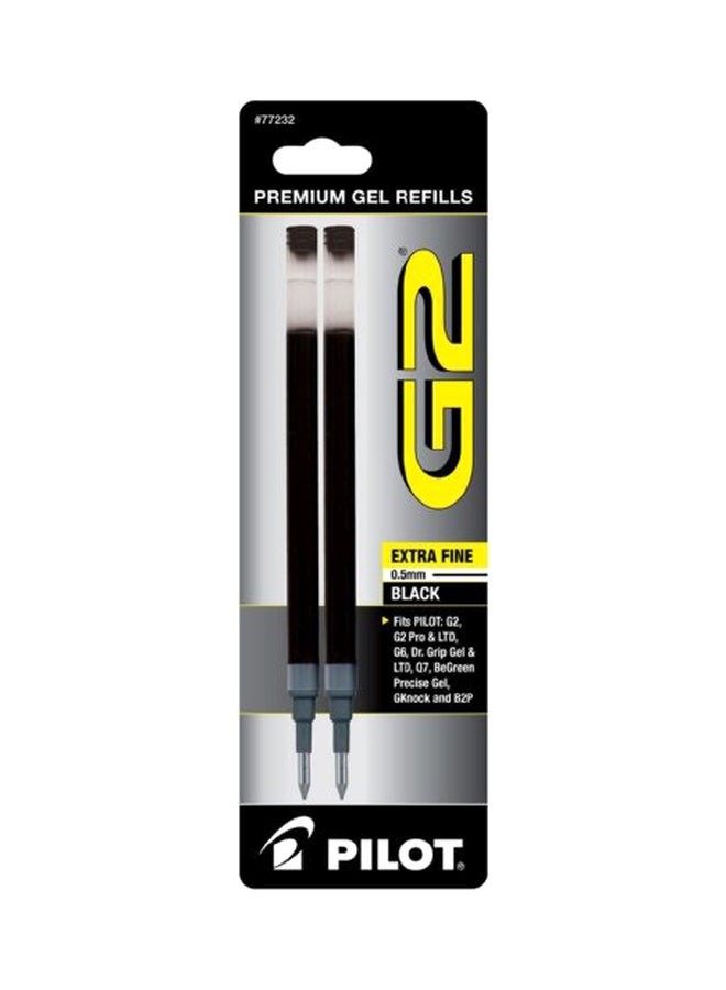 بايلوت حزمة من قلمين حبر جل قابلين لإعادة التعبئة متعدد الألوان