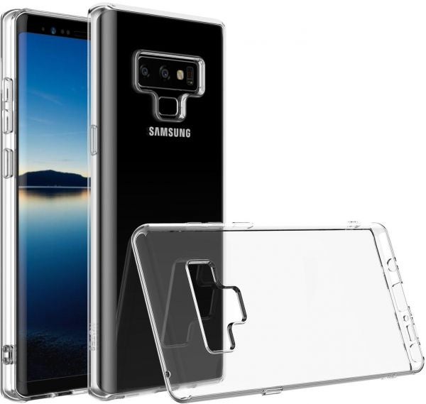 Standing Case Cover For Samsung Galaxy Note 9 Clear - Image 2