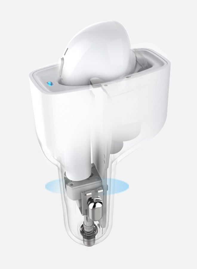 Dacom Car Kit Charger With Wireless Bluetooth In-Ear Headset White - Image 5