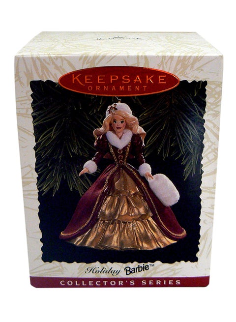 Fourth In The Holiday Barbie Ornament Series Doll