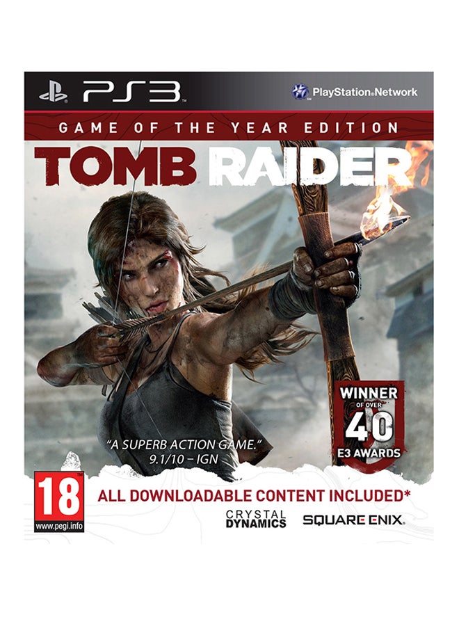 سكوير انيكس لعبة Tomb Raider - بلاي ستيشن 3 - action_shooter  - Image 1