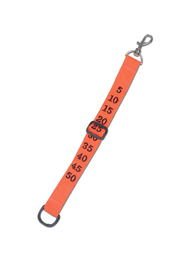 شامبرو ماركر للفناء مزود بمشبك للسلسلة من شامورو - أحمر 1X5X4بوصة