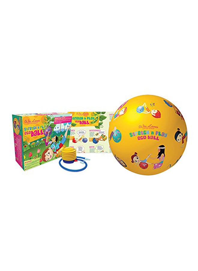 Little Yogis: Stretch N Play Eco Ball Kit 9.06X4.06X11.03inch - v1554381796/N21467703A_1