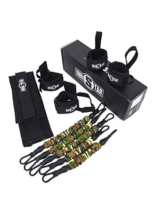 Mma Boxing Training Natural Latex Resistance Band Set Bodybuilding Training Equipment 2.3X15.7X5inch