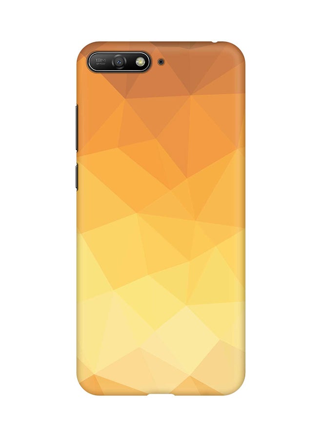 Stylizedd Matte Finish Slim Snap Basic Case Cover For Huawei Y6 (2018) Gold Bar