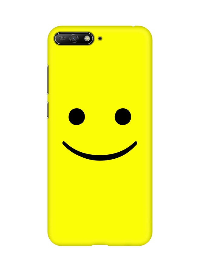 غطاء حماية أساسي رفيع سهل النزع بلمسة نهائية غير لامعة لهاتف هواوي Y6 (2018) بليمي سمايلي