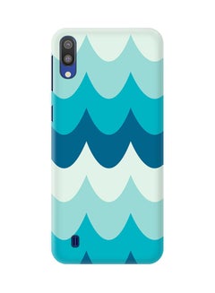 Matte Finish Slim Snap Basic Case Cover For Samsung Galaxy M10 Wavy Waves