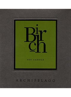Archipelago Botanicals Birch Soy Candle 4.43X3.87X3.87inch 