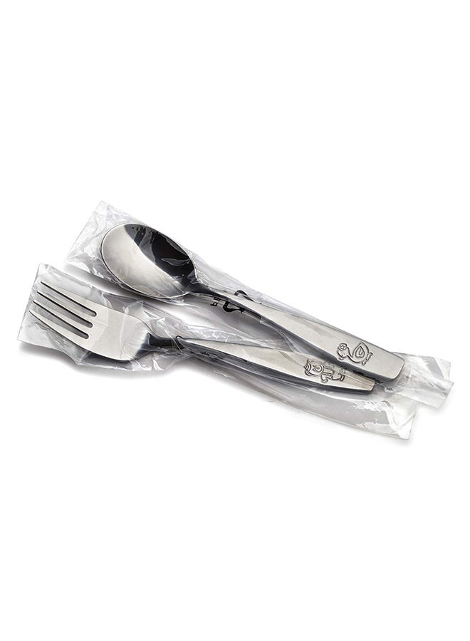 GlossyEnd 24-Piece Forks Spoons With Knives Utensils Set - Image 3