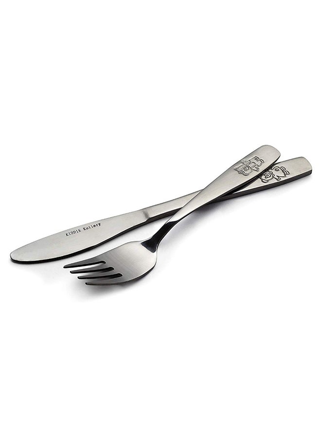 GlossyEnd 24-Piece Forks Spoons With Knives Utensils Set - Image 4