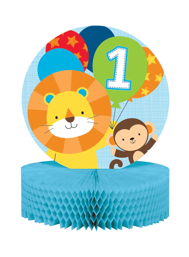 CREATIVE CONVERTING 1-Piece One Is Fun Boy Centerpiece 