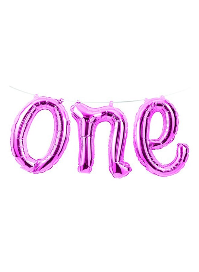 1-Piece 1St Birthday One Balloon 12 Inch
