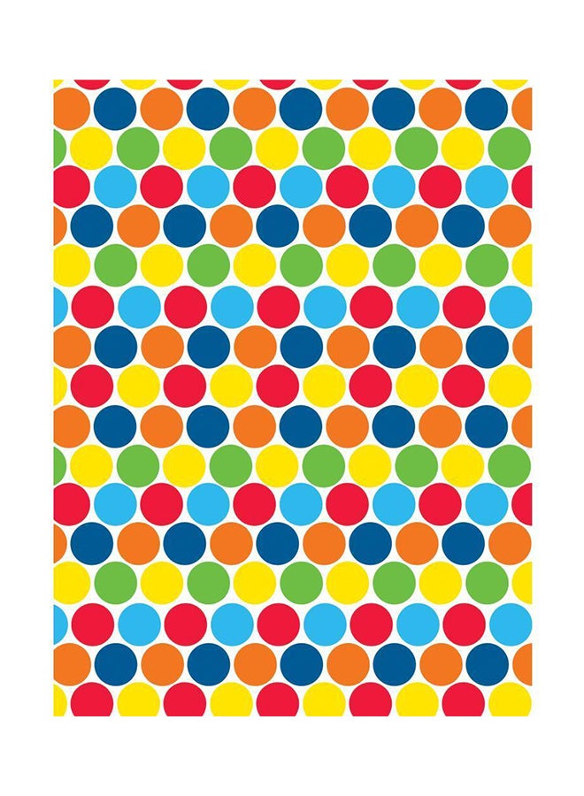 ستارة خلفية للصور بتصميم منقط من قطعة واحدة