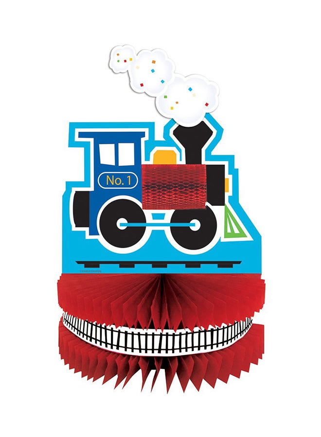 CREATIVE CONVERTING 1-Piece Train Honeycomb Centerpiece 