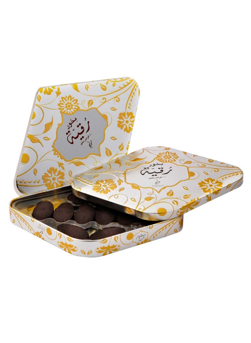 KHADLAJ Bukhoor Rukaiya Incense Brown 55grams  - Image 1