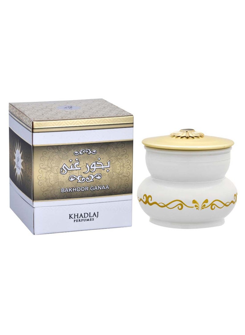 خدلج بخور غنى ذهب / أبيض 120جرام  - Image 1