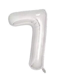 1-Piece Number Seven Number Foil Balloon 42 Inch