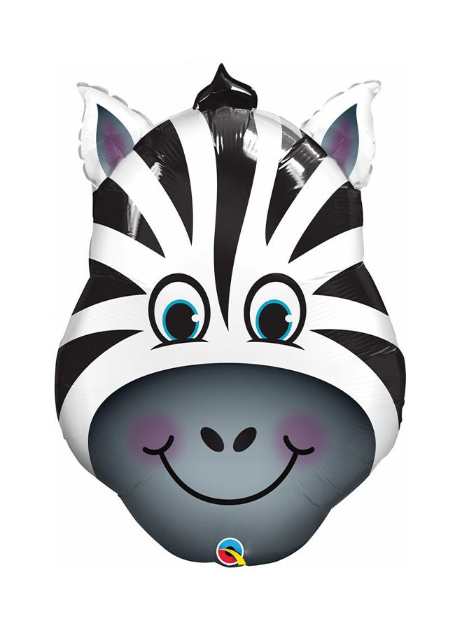 Zany Zebra Foil Balloon 32inch - v1554395537/N22759669A_1