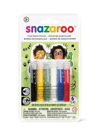 Set Of 6 Rainbow Face Paint Sticks - v1554398459/N22762019A_1