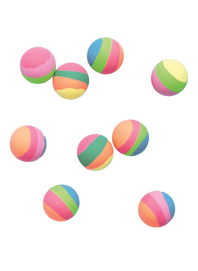 Unique 8-Piece Striped Bouncy Ball Party Favors