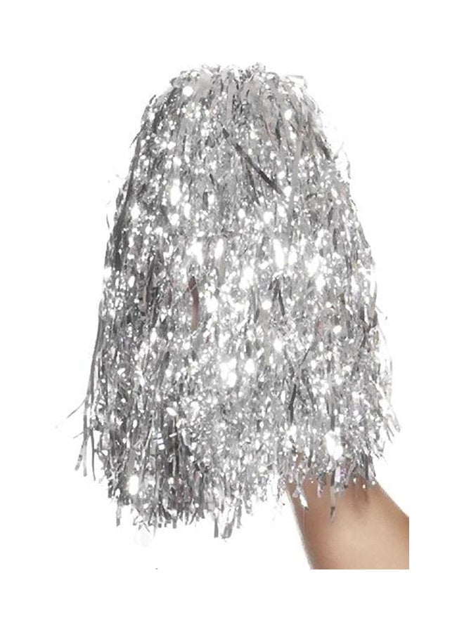 Smiffys Pom Poms Metallic - Image 1