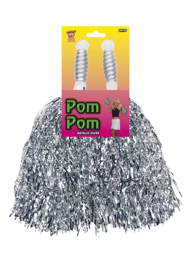 Smiffys Pom Poms Metallic - Image 2